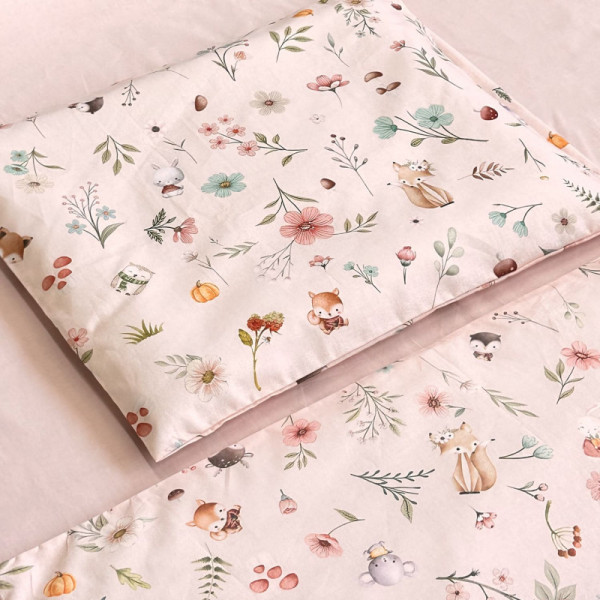 Baby Textil posteljina Cvetna družina 3/1 80x120cm 