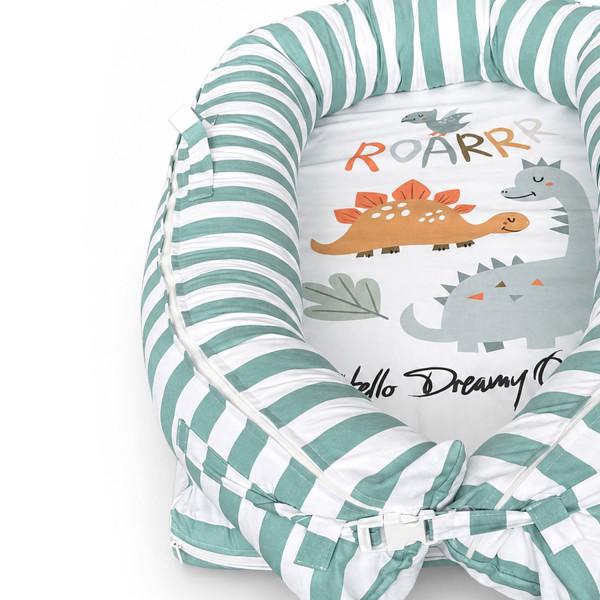 Baby Textil gnezdo Dino družina 