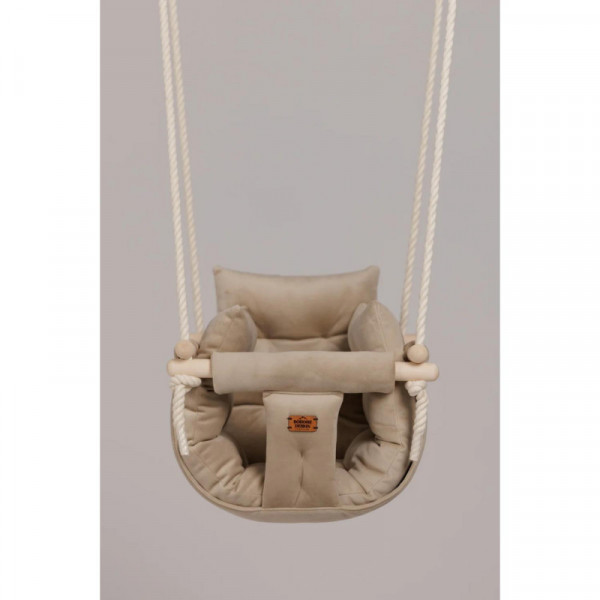 Bohome Classic Cappuccino – sobna ljuljaška za bebe i decu 