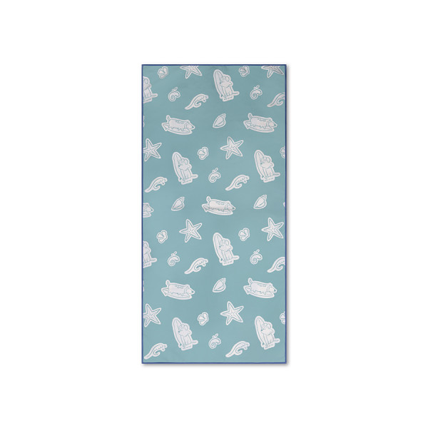 Swim Essentials peškir za plažu zeleni, 135x65 cm 
