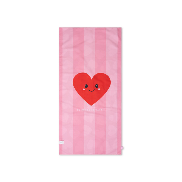 Swim Essentials peškir za plažu srce, 135x65 cm 