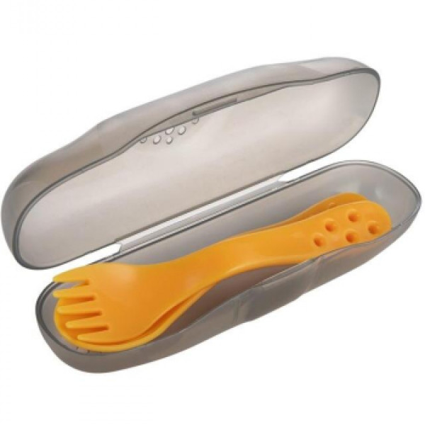 Canpol putni set kašika i viljuška 74/019 yellow 