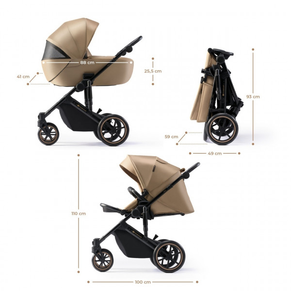 Kinderkraft trio sistem Prime2 Pro Beige 