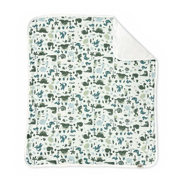 Baby Textil prekrivač Dino družina, 80x90cm 