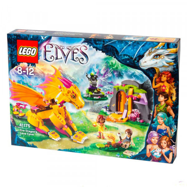 Lego vilenjaci fire dragons lava cave 