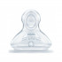 Nuk FC plus cucla silikon, spor protok (S), 0-6m