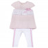 Chicco komplet 2/1 (majica,kr, pant),devojčice