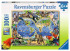 Ravensburger puzzle Mapa sveta sa zivotinjama
