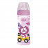 Chicco WB plastična flašica 250ml, silikon, roze 