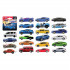 Burago automobil 1:64 asst red blister
