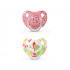 Suavinex varalica jungle, 2 kom, roze, 0-6m