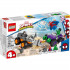 Lego Spidey hulk vs. rhino truck showdown