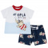 Chicco komplet 2/1 (majica kr, šorts), dečaci
