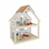 Okutan drvena kućica za lutke, 37 cm