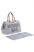 Child home Mommy Bag Big, Ručna torba canvas, grey 