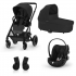 Cybex trio sistem Balios S Lux, Moon Black