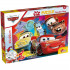 Slagalica lisciani 24pcs cars 2u1 slozi i oboji