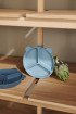 Liewood Stacy silikonska posuda,Whale blue/Dove bl
