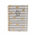 Be Cool notes sa zvezdicama sivi A5