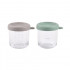 Beaba set od 2x250 ml staklene posude,S green/Gaze 