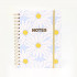 Be Cool notes plavi sa belom radom