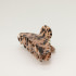 Be Cute Leopard šnala za kosu, 10,5x5cm 