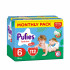 Pufies pelene monthly pants 6ex.large 15+kg 112kom