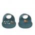 Liewood silik portikla 2pcs Ember,Arctic Sea/Ocean 