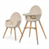 Kinderkraft hranilica 2u1 Fini2 Beige
