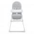 Kinderkraft hranilica Binci Light Grey