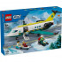 Lego city emergency air ambulance airplane 