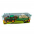 HK Mini traktor seno zeleni 39,5x9,5x15,5cm 