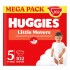 Huggies pelene little movers BOX 5  11-25, 102kom 
