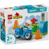Lego Duplo Blue Police Motorcycle 
