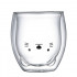 Cute&Cool HOME staklena čaša maca 250ml 