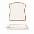 Cute&Cool HOME tanjir za tost 17.8x16.5cm 