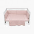 Lillo&Pippo punjena posteljina 3/1, Terrazzo Pink 