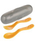 Canpol putni set kašika i viljuška 74/019 yellow 