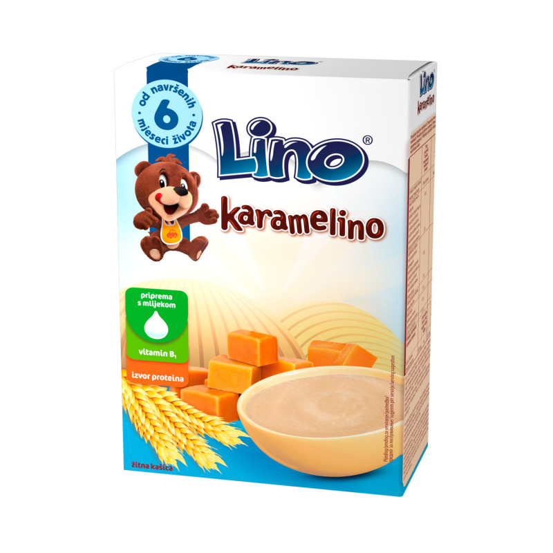 Lino bezmlečna instant kaša karamelino 200g 