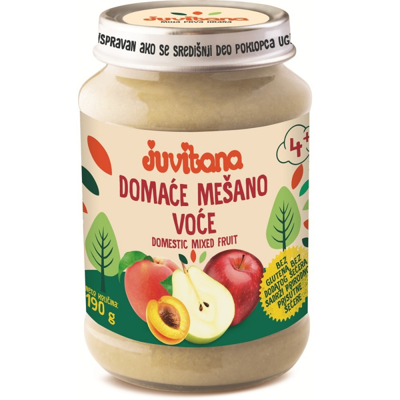 Juvitana kašica domaće mešano voće 190g 