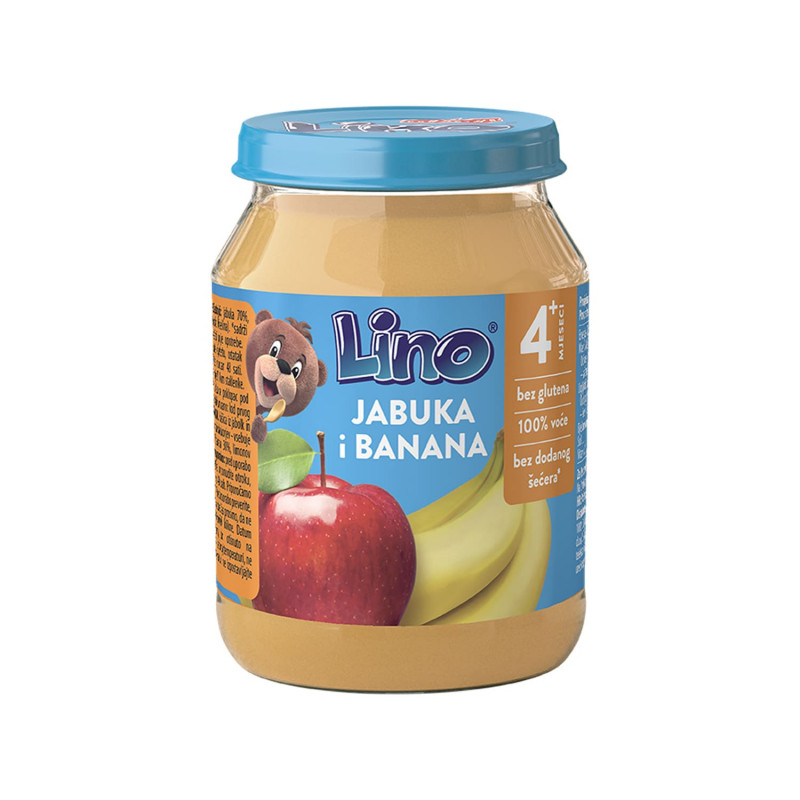 Lino kašica jabuka i banana 190g 
