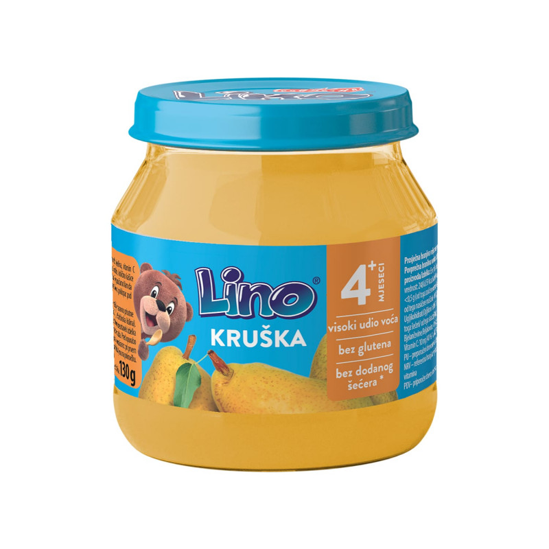 Lino kašica kruška 130g 