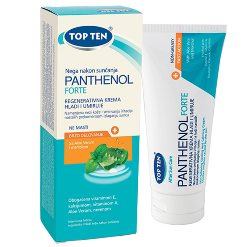 Top ten panthenol krema posle suncanja 100ml 