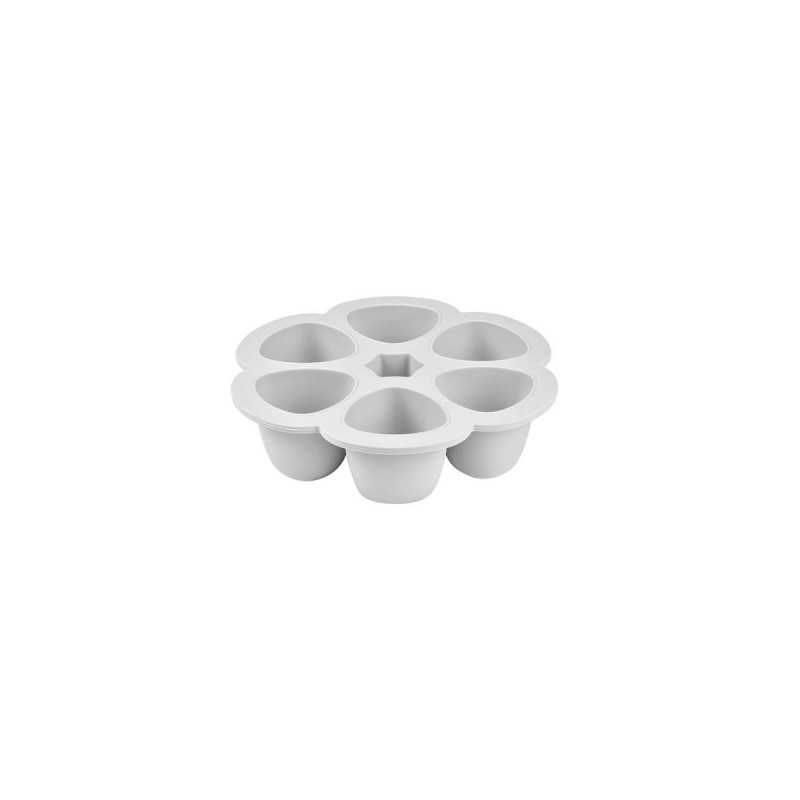 Beaba Multiportions silikon posude 6/1 90ml, siva 