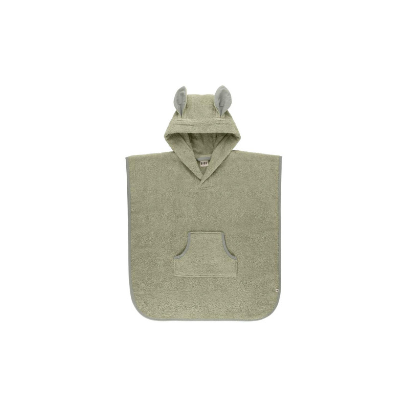 Bibs pončo peškir Kangaroo, Sage 