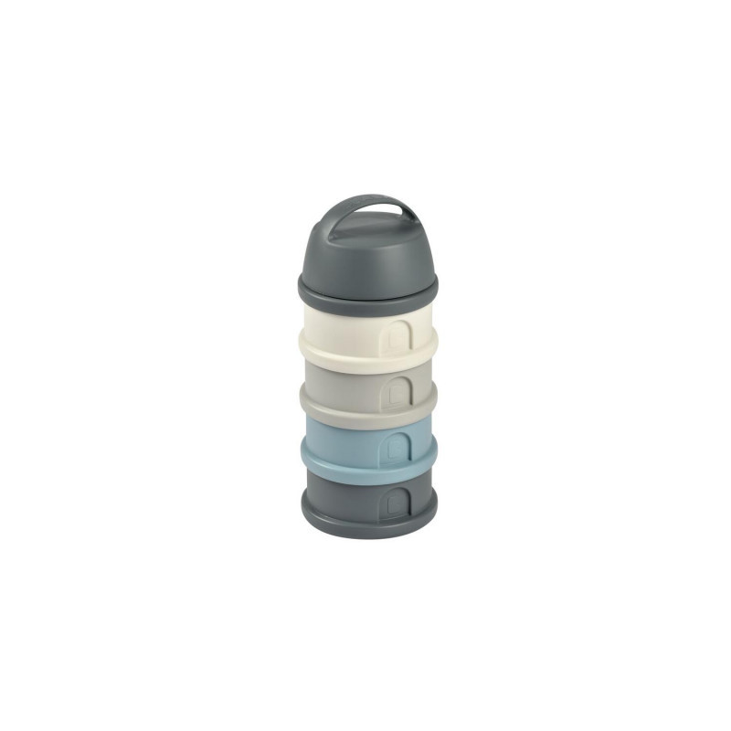 Beaba posuda za mleko u prahu/hranu 4kom,grey/blue 