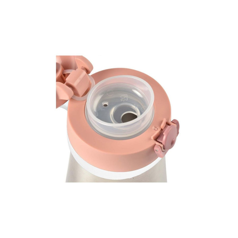 Beaba flašica od nerđajućeg 350ml, old pink 