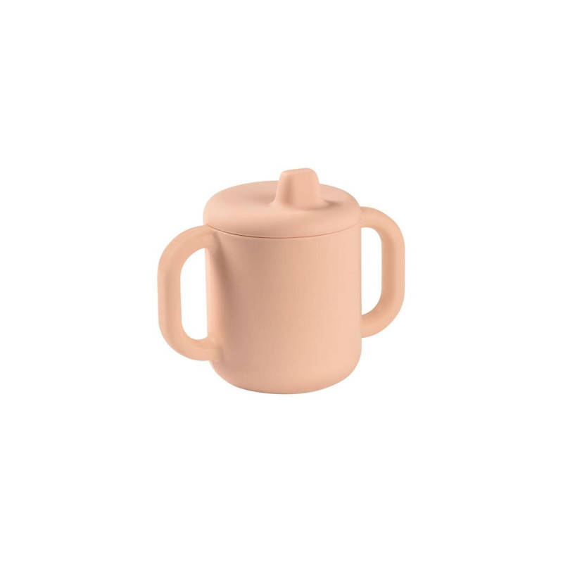 Beaba silikonska šolja za učenje 300ml, pink 