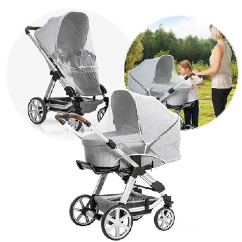 Reer zaštitna mrežica za kolica,bela 