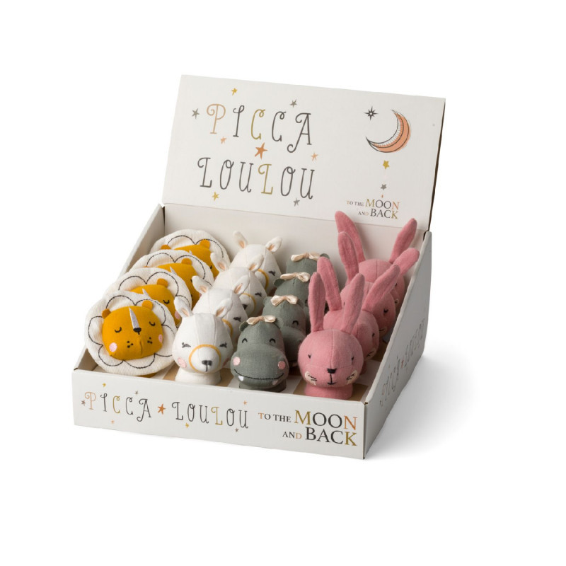 Miffy plišane igračke Mini Rattle 10cm in display 